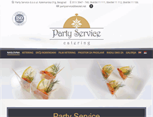 Tablet Screenshot of partyservice.rs